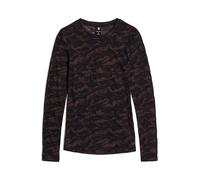 G-STAR Para Mujer Top de Punto Fine Lace AOP Slim, Multicolor (dk Port Red Lace Wave D25863-2757-G901), S