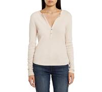 G-STAR Para Mujer Top Deep V-Neck Slim, Rosa (Linen GD D26140-D968-H033), XL