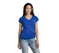 G-Star Para Mujer Top Eyben Slim V-Neck, Azul (hudson blue D21314-4107-1855), S