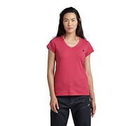 G-Star Para Mujer Top Eyben Slim V-Neck, Rosa (bright bazooka D21314-4107-7178), S