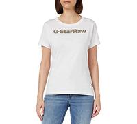 G-Star Para Mujer Top GS Graphic Slim, Blanco (white D23942-336-110), L