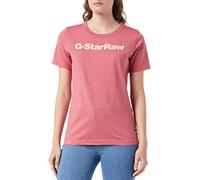 G-Star Para Mujer Top GS Graphic Slim, Rosa (pink ink D23942-336-C618), L