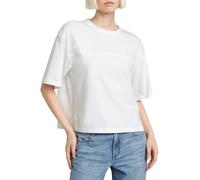 G-STAR Para Mujer Top Holgado con Costura Horizontal, Blanco (White D26134-336-110), S