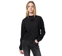 G-Star Para Mujer Top Mock Graphic Loose, Negro (dk black D23868-C954-6484), L