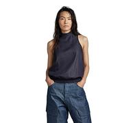 G-Star Para Mujer Top Open Back , Azul (rinsed D23253-C907-082), XL