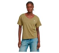 G-Star para Mujer Top Open V-Neck Relaxed, Verde (ensis Green D26067-D601-6057), M