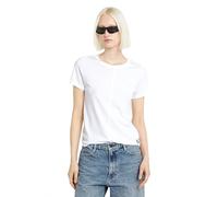 G-Star para Mujer Top Overdyed Front Seam, Blanco (White D24499-4107-110), XS