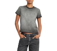 G-STAR Para Mujer Top Overdyed Micro Boxy, Negro (dk Black GD D26078-D756-B564), XXL