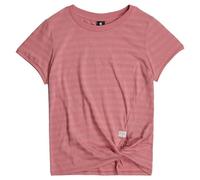 G-STAR Para Mujer Top Regular Knotted, Rosa (Deep Ginger D24661-D602-9824), M