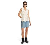 G-STAR Para Mujer Top Singlet, Gris (lt Chalk D24591-D591-1284), XL