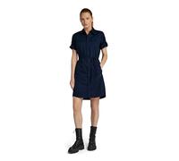 G-STAR Para Mujer Vestido Camisero Open Back, Azul (Salute D24271-4481-C742), XS