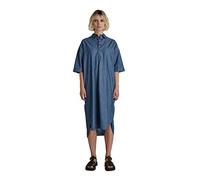 G-Star Para Mujer Vestido Long Shirt , Azul (rinsed D21502-C432-082), S
