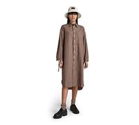 G-Star Para Mujer Vestido Long Shirt , Marrón (chocolat D22160-D187-285), L