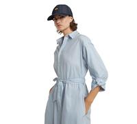 G-STAR Para Mujer Vestido Long Shirt, Multicolor (dk Wave Pinpoint Stripe D24625-D592-G459), L