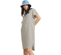 G-Star para Mujer Vestido Printed Loose T-Shirt, Multicolor (Antique White/Petrol Stripe D24484-C339-G613), L