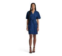 G-STAR Para Mujer Vestido Soft Utility, Azul (Rinsed D24348-D309-082), S