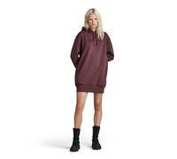 G-STAR Para Mujer Vestido Sudadera Flock Hooded, Púrpura (Vineyard Wine D24669-A971-D303), XL