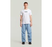 33-34 Jeans denim plisados - Azul claro - Hombre