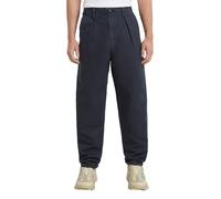 G-STAR Pleated Chino Relaxed, Pantalones para Hombre, Azul (Salute GD D24543-D752-D418), 38W / 32L