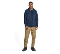 G-STAR Para Hombre Pantalones Pleated Chino Relaxed Tapered, Beige (toggee D24543-D967-5750), 33W / 34L