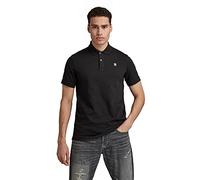 G-STAR Polo Dunda Overdyed Slim para Hombre, Negro (dk black D11595-5864-6484), XXS
