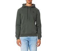G-STAR Premium Core Hooded Sweater, Sudadera con Capucha Hombre, Gris (Graphite D16121-C235-996), S