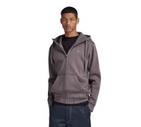 G-STAR Premium Core Hooded Zip Sweater, Sudadera para Hombre, Gris (Rabbit D16122-c235-g077), S