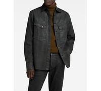 G-Star Raw Camisa de denim negro Dakota de hombre. Gris M