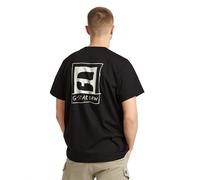 G-STAR RAW Impresión Trasera a Mano Suelta R T Camiseta, Negro Dk Black D25699-c336-6484, XS para Hombre