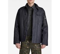 G-Star Raw Chaqueta de hombre denim Deck, acolchada con un relleno suave. Azul 2/S