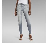 G-Star Raw Denim 3301 Skinny WMN Sol Descolorido Glacier Gris Vaqueros de Mujer