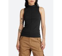 G-Star Raw G-Star Raw - Camiseta Open Back Mock Slim de mujer. Negro Talla 40