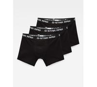 G-STAR Para Hombre Paquete De Tres Calzoncillos Classic, Negro (Black/Black/Black D03359-2058-4248), S