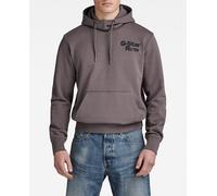 G-Star Raw G-Star Raw - Sudadera con capucha Back Print de hombre. Gris oscuro Talla S