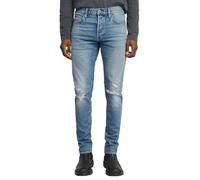 G-STAR 3301 Slim Jeans Vaqueros, Azul (Vintage Blue Vapour Destroyed 51001-d936-h103), 30W / 30L Hombre