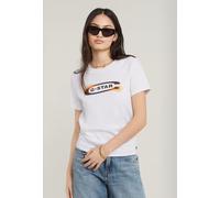 G-Star Raw Old Skool Logo R T WMN Mujer Camiseta