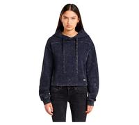 G-STAR Raw Overdyed Loose Hooded Sweatshirt Sudadera con Capucha, Azul Osaka Blue GD D24402-d249-h193, M para Mujer