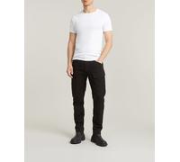 G-Star Raw Pantalones Cargo de corte estrecho y recto de hombre. Negro 44/34 - Largo 34