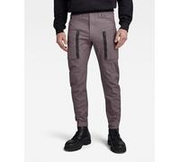 G-Star Raw Pantalones cargo Zip Pocket 3D de hombre de corte pitillo. Gris azulado 46/36