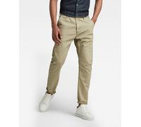 G-Star Raw Pantalones de hombre 3D Grip inspirados en ropa de trabajo en Francia del siglo XX. Verde 40/302 - Largo 32