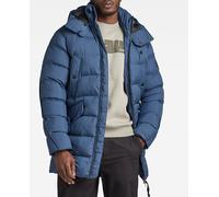 G-Star Raw Parka G-Whistler Padded Hooded de hombre impermeable. Azul XS