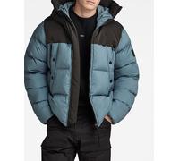 G-Star Raw Plumífero Expedition Puffer de hombre con cuello alzado y capucha. Gris XL