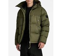G-Star Raw Plumífero Expedition Puffer de hombre con cuello alzado y capucha. Verde XL