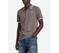 G-Star Para Hombre Polo Dunda Slim Stripe , Gris (rabbit D17127-5864-G077), XS