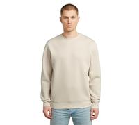 G-STAR RAW Premium core r sw ls, Sudadera, para Hombre, Blanco (whitebait), XXL