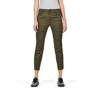 G-STAR RAW Rovic Mid Waist Skinny Cargo Pant, Vaqueros para Mujer, Verde (forest night D04063-5126-5163), 25W / 32L