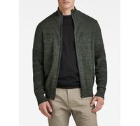 G-Star Raw Sudadera 3D Biker Zip Thru de hombre de cuello alzado y corte recto. Multicolor XS