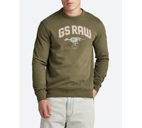 G-Star para Hombre Sudadera Skeleton Dog Graphic, Verde (Shadow Olive D24413-D562-B230), XS
