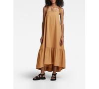 G-Star Raw Vestido Para Simple corte acampanado y escote pronunciado en la espalda. Marrón 40/L