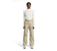 29 Pantalones Regular Cargo - Beige - Mujer